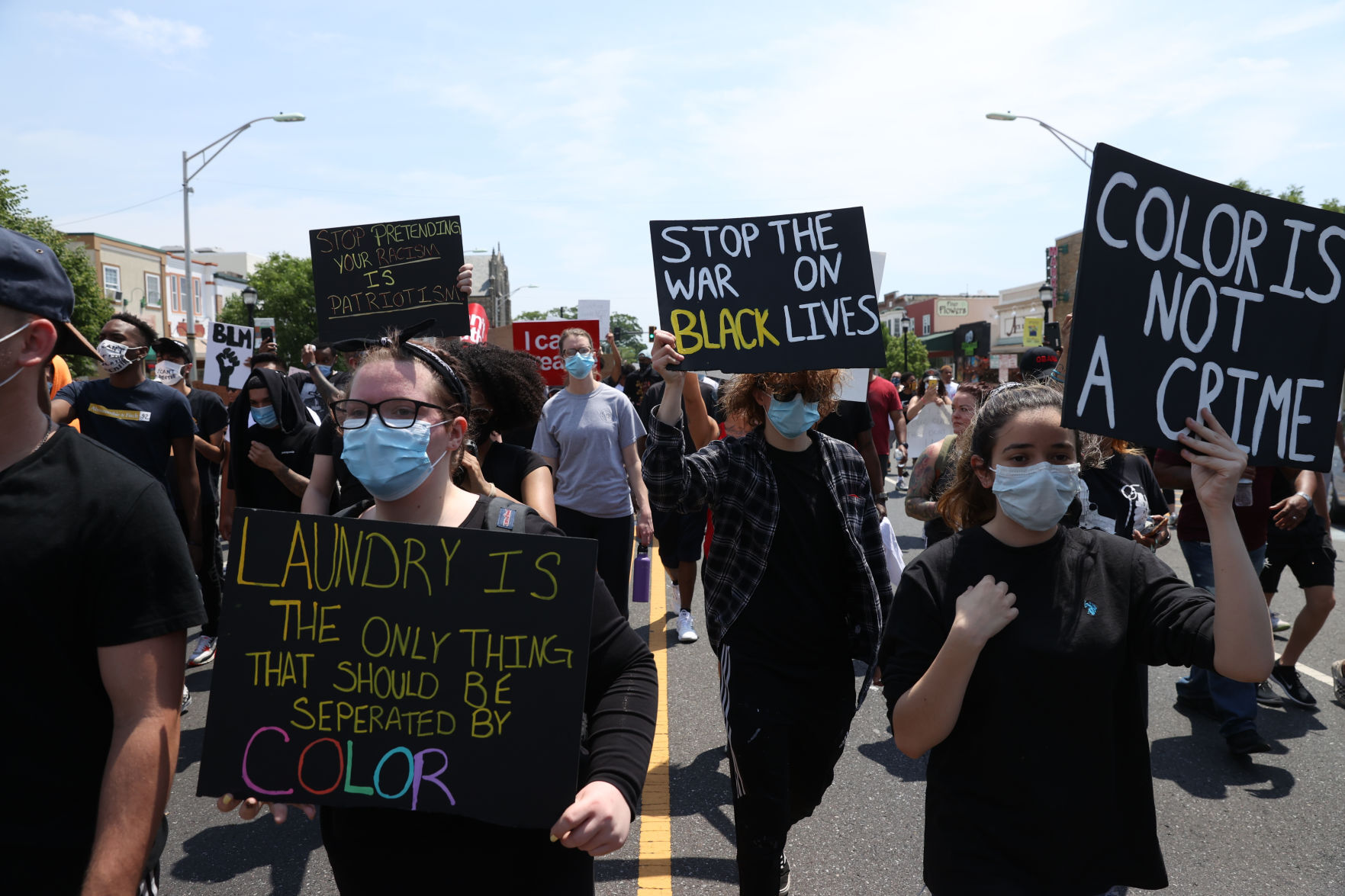 Vineland Protest